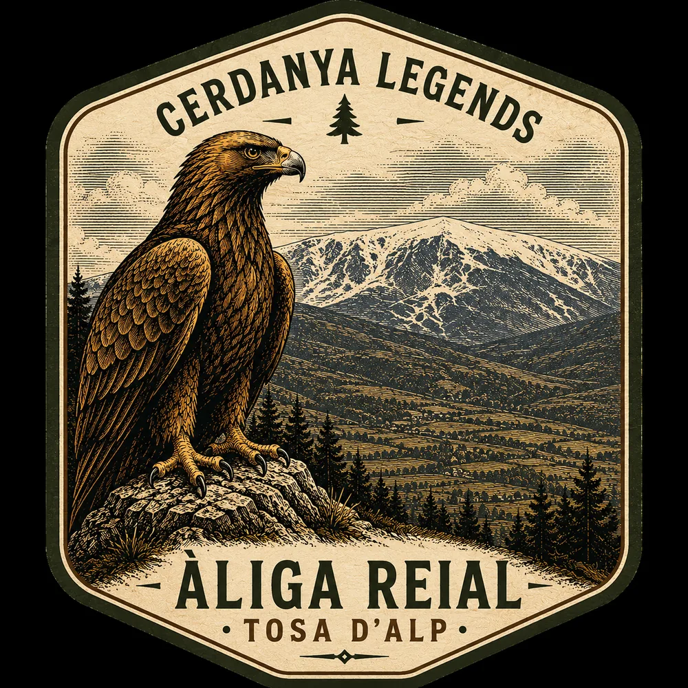 Emblema Àliga Reial — Tosa d'Alp