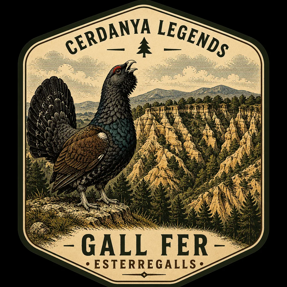 Emblema Gall Fer — Esterregalls