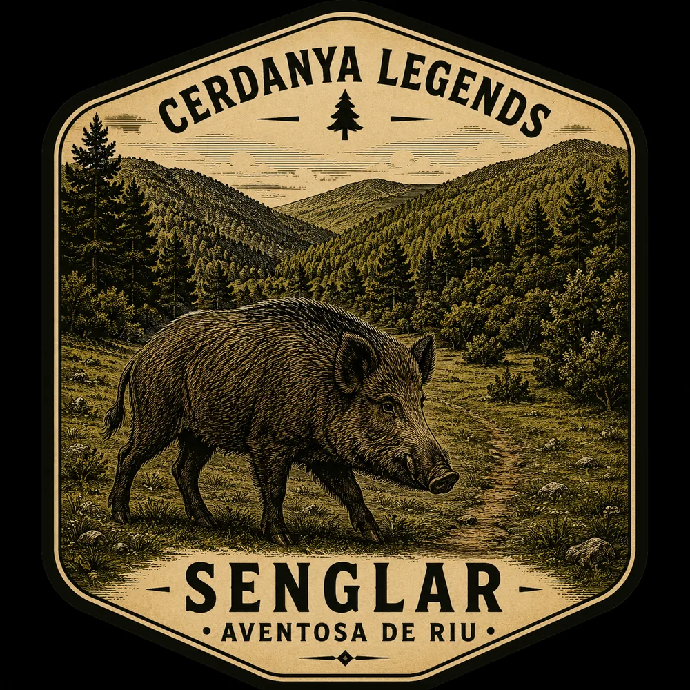 Emblema Senglar — Aventosa de Riu